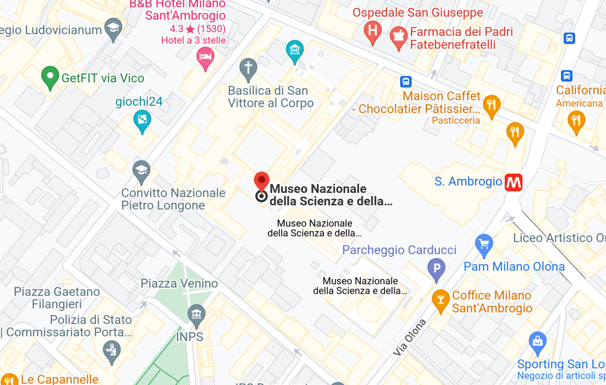 Museo della scienza e della tecnica Milano
